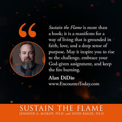 Sustain the Flame: Secrets to Living Saturated in God's Presence and Holy Fire (Paperback) - February 6, 2024 - Faith & Flame - Books and Gifts - Destiny Image - 9780768475852