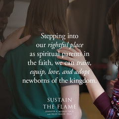 Sustain the Flame: Secrets to Living Saturated in God's Presence and Holy Fire (Paperback) - February 6, 2024 - Faith & Flame - Books and Gifts - Destiny Image - 9780768475852