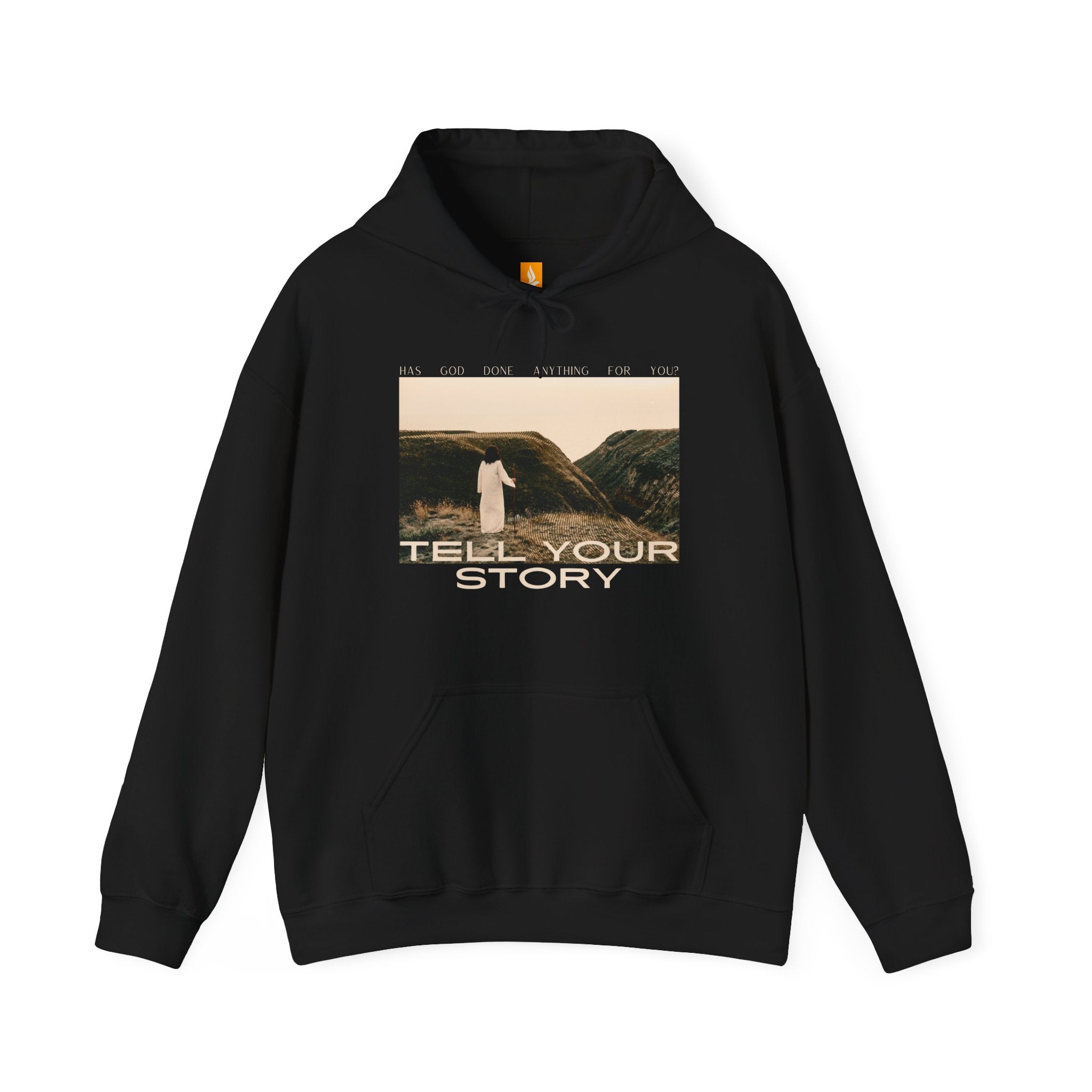 Tell Your Story Hoodie Front Design | Pentecost If…