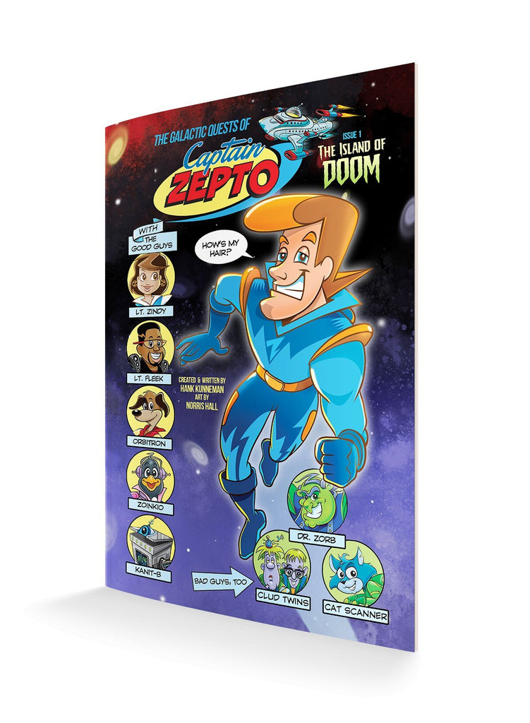 The Galactic Quests of Captain Zepto: Issue 1: The Island of Doom - Faith & Flame - Books and Gifts - Destiny Image - 9780768459609