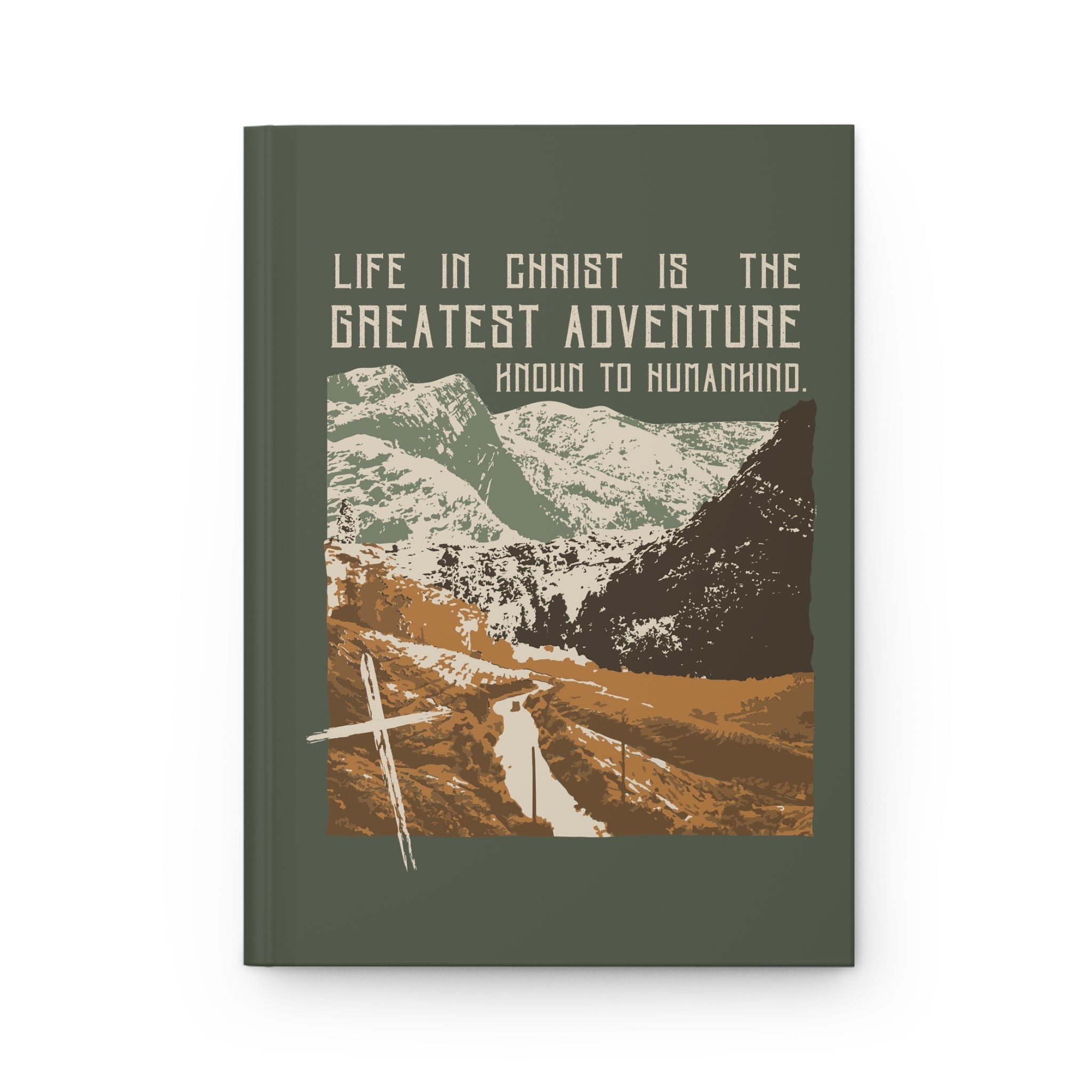 The Greatest Journey Journal Green | Divine Encounters