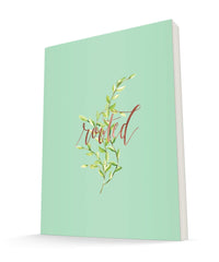 The Grove Journal, Rooted (Green): Soft-touch 160 Page Lined 5.5” x 7.5” Journal (Diary, Notebook) Paperback – October 15, 2019 - Faith & Flame - Books and Gifts - Passion Publishing - 9781949255027