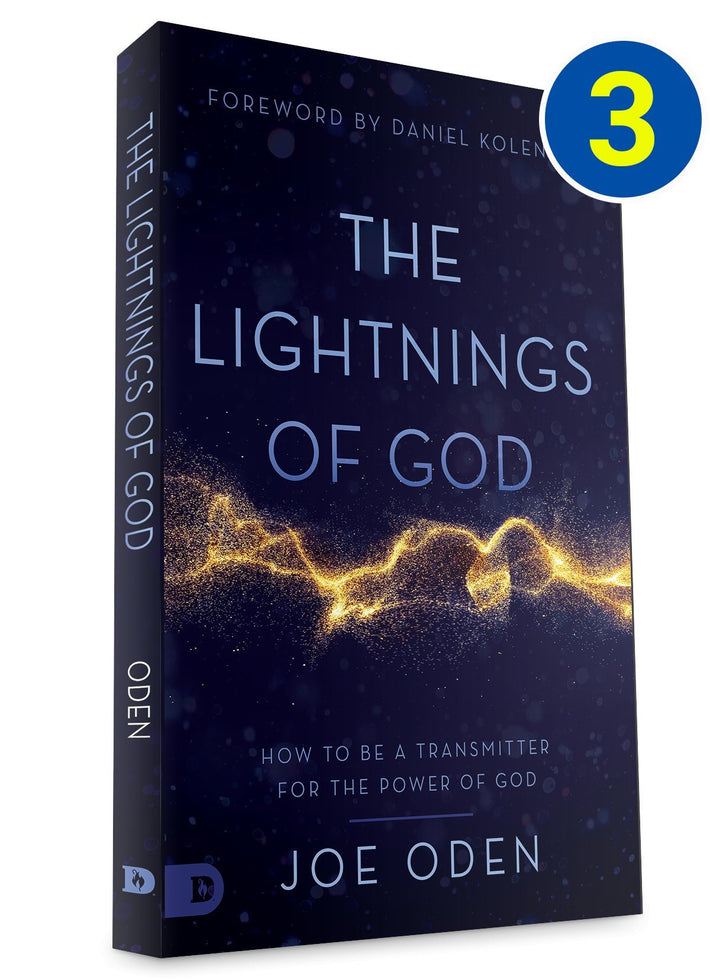 The Lightnings of God 3 Book Offer - Faith & Flame - Books and Gifts - Destiny Image -