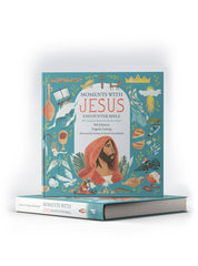 The Moments with Jesus Encounter Bible: 20 Immersive Stories from the Four Gospels Hardcover – October 19, 2021 - Faith & Flame - Books and Gifts - Destiny Image - 9780768456103