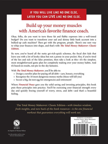 The Total Money Makeover: Classic Edition: A Proven Plan for Financial Fitness (Hardcover) – September 17, 2013 - Faith & Flame - Books and Gifts - THOMAS NELSON PUBLISHERS - 9781595555274