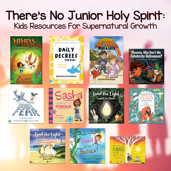 There's No Junior Holy Spirit: Kids Resources For Supernatural Growth - Faith & Flame - Books and Gifts - Faith & Flame - Books and Gifts - NJHS24