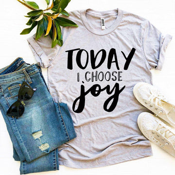 Today I Choose Joy T-shirt - Faith & Flame - Books and Gifts - Agate -