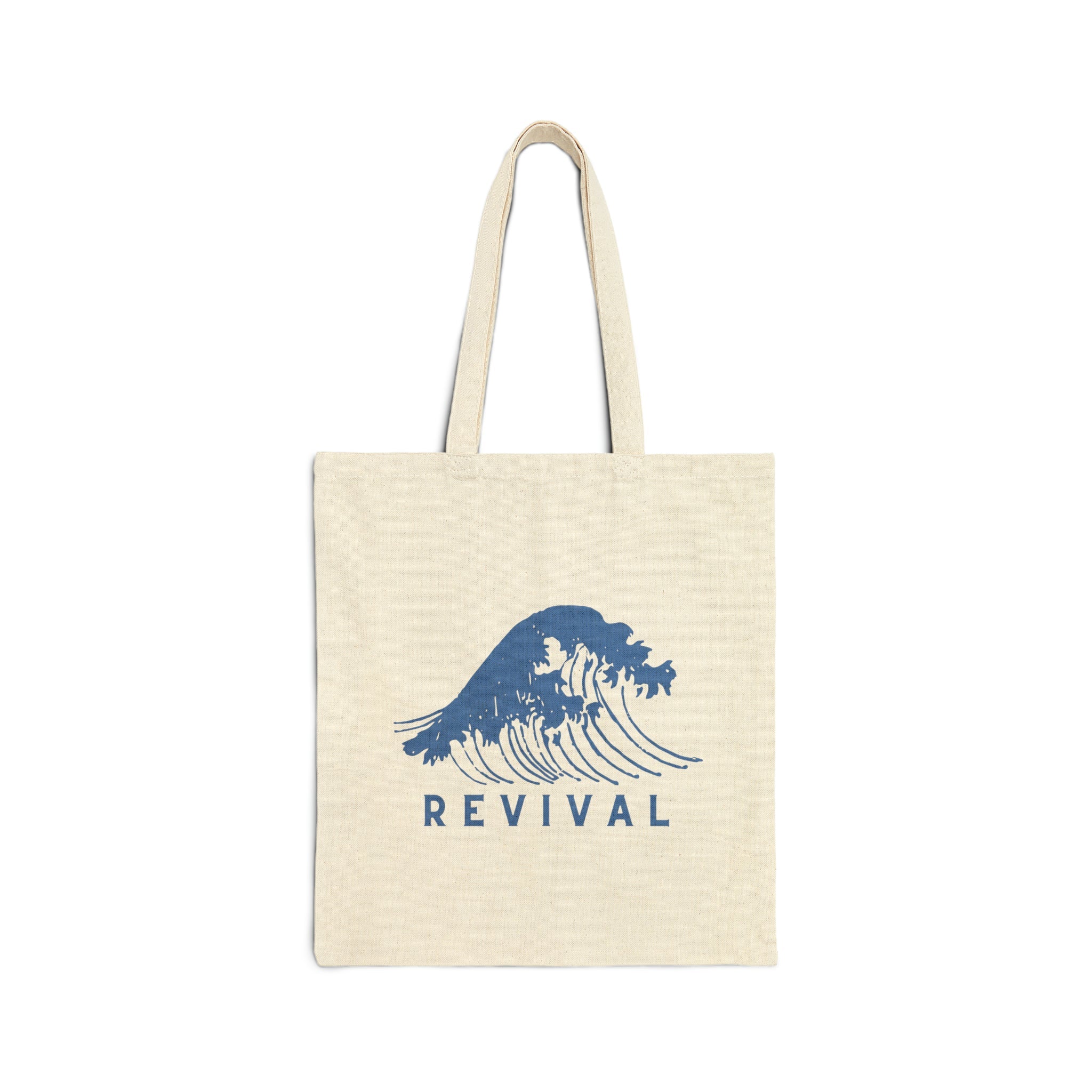 Wave of Revival Canvas Tote