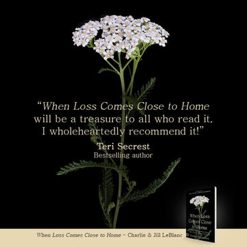 When Loss Comes Close to Home: Finding Hope to Carry On When Death Turns Your World Upside Down Paperback – August 1, 2023 - Faith & Flame - Books and Gifts - Harrison House Publishers - 9781667502762