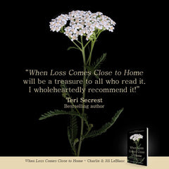 When Loss Comes Close to Home: Finding Hope to Carry On When Death Turns Your World Upside Down Paperback – August 1, 2023 - Faith & Flame - Books and Gifts - Harrison House Publishers - 9781667502762