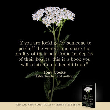 When Loss Comes Close to Home: Finding Hope to Carry On When Death Turns Your World Upside Down Paperback – August 1, 2023 - Faith & Flame - Books and Gifts - Harrison House Publishers - 9781667502762