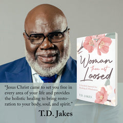 Woman Thou Art Loosed: A Guided Journal for Healing & Wholeness Paperback – August 9, 2022 - Faith & Flame - Books and Gifts - Destiny Image - 9780768463668