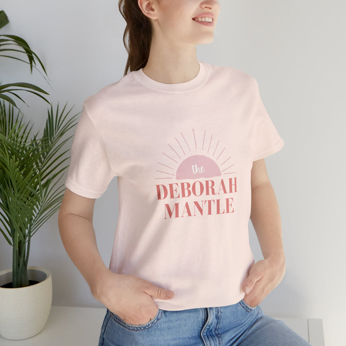 Deborah Mantle short Sleeve Tee - Faith & Flame - Books and Gifts - Printify -